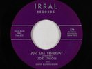 Northern Soul R&B 45 - Joe Simon - Just Like Yesterday - Irral - VG++ mp3