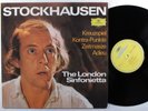 STOCKHAUSEN Kreuzspiel Kontra-Punkte DEUTSCHE GRAMMOPHON 2530 443 LP NM germany