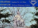 SXL 2013 WBG ED1 UK BRAHMS - SYMPHONY NR. 1 - KUBELIK - BLUE BACK BORDER - NM
