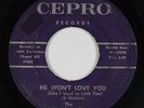Northern Soul 45 - Fabulous Capris - He Won't Love You - Cepro - mp3