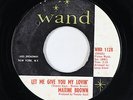 Northern Soul 45 - Maxine Brown - Let Me Give You My Lovin' - Wand - mp3
