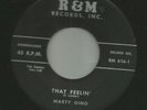 ROCKABILLY bw TEEN- MARTY GINO - THAT FEELIN'  /  FIRST LOVE  - HEAR 1959 R&M