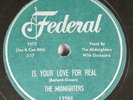 Hear  Doo Wop 78 The Midnighters - Is Your Love For Real / Oh So Happy On Federa