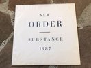 New Order Substance Vinyl Double LP 2 Records 1987 Qwest Records