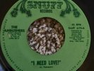 The Ambushers I Need Love  Obscure Garage Rock 7” 45rpm