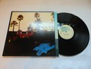THE EAGLES HOTEL CALIFORNIA ASYLUM W/INNER & POSTER ORIG 1976 PROG ROCK LP EXC