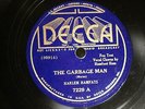JAZZ HARLEM HAMFATS The Garbage Man DECCA 7229  EE-