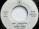 Elton John - Lady Samantha USA 1969 DJM Promotional 7