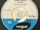 VERY RARE - CHARLES BROWN & BAND - 1956 VOGUE 45rpm ROCK'n'ROLL SINGLE 45/V 9061