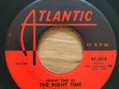 Ray Charles 45 Night Time is the Right Time ATLANTIC EX orig R&B soul
