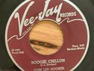 John Lee Hooker 45 Boogie Chillun/Tennessee Blues VEEJAY VG+ blues R&B CLEAN