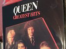 QUEEN GREATEST HITS LP RED VINYL NM VINYL UK IMPORT 17 TRACKS DIFF THAN USA