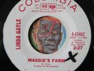 HEAR Linda Gayle 45 Maggie's Farm/Got My Mojo Working garage psych fuzz promo