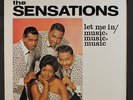 SENSATIONS: Let Me In / Music Music Music LP (Euro) Vocal Groups