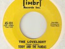 TEDDY AND THE PANDAS The Lovelight TIMBRI  NORTHERN SOUL USA 45