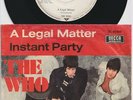 The WHO * A Legal Matter * 1966 German 45 * BEAT MOD FREAKBEAT *