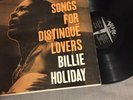 Billie Holiday, Songs For Distingue Lovers, VG+, Mono