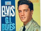 ELVIS PRESLEY- MEGA  SILVER TOP GI BLUES.VERY HARD TO FIND.