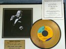 Frank Sinatra 24K Gold New York, New York Plated Single Ltd. Edition 2963/5000