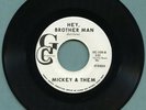 Mickey & Them: Hey, Brother Man / U.F.O. G C 1030, Very Scarce Tex-Mex Funk 45