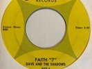 Instrumental Rock 45 DAVE & THE SHADOWS Faith 