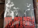 NINE INCH NAILS/DAVID BOWIE BACK IN ANGER 4 LP LIVE BOX  ST. LOUIS OCTOBER 1995