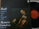 MAURICE GENDRON / BACH the cello suites / PHILIPS
