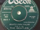 THE BEATLES-CHILE ORIGINAL SINGLE ODEON DARK GREEN LABELS 45 RPM 7