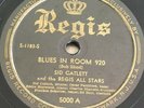 “BLUES IN ROOM 920” Sid Catlett and Regis All Stars 78rpm [1944] REGIS 5000 E+