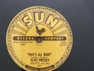 Elvis Presley Original Sun 78s (shellac)