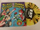 Teenage Bottlerocket V Hunam Robots Fat Store Exclusive Color Yellow Splatter