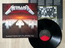 METALLICA Master Of Puppets LP Vinyl 1986 US 1st Press Elektra 60439-1 Excellent
