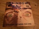 RAINBOW STRAIGHT BETWEEN THE EYES VINYL LP ORIG UK POLYDOR 1982 A1/B2 Nr Mint