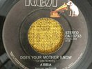ABBA - Kisses of Fire / Does Your Mother Know - RARE EL SALVADOR 45