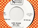 NORTHERN SOUL --   LEN WADE  -- BOSS BEAT