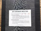 Joy Division Unknown Pleasure 3 Vinyl LP Box File 1981 Ltd Edition 852 of 1000