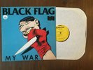 RARE 1984 BLACK FLAG MY WAR LP 1ST PRESS MISPRINT SST 023 EX+ PUNK HARDCORE KBD