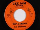 Garage/Rockabilly 45 - Brothers/Dorsey Burnette - Keep A Knockin'/Bertha Lou