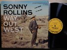 SONNY ROLLINS Way Out West LP CONTEMPORARY C3530 MONO DG 1957 Jazz Promo