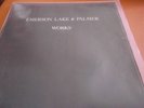 EMERSON, LAKE AND PALMER--Works Vol. , 2LP, 1977, Rare Indian Press, VG