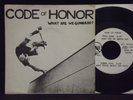 CODE OF HONOR - WHAT ARE WE GONNA DO ? 7'' 45 RARE SF SKATE PUNK , J.F.A. , KBD
