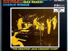 CHARLIE PARKER w/CHARLES MINGUS AT MASSEY HALL RARE '60 MONO PROMO LP ON RED WAX
