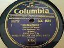 MILHAUD SCARAMOUCHE PIANO DUET PHYLLIS SELLICK & CYRIL SMITH COLUMBIA DX1554-55