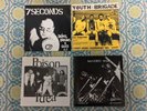 7 SECONDS POISON IDEA YOUTH BRIGADE FUCKED UP HARDCORE PUNK 7” VINYL Records LOT