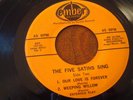 The Five Satins Sing. Vol. 2. Rare VG+ EP Doo Wop 45
