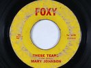 R&B Soul 45 - Mary Johnson - These Tears - Foxy - mp3
