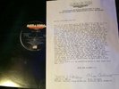 Testament PROMO w/ One-Sheet Practice What You Preach 1989 Megaforce