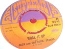 JACK and THE BEAN-STALKS Work it Up RARE 1969   Supreme     ROOTS REGGAE