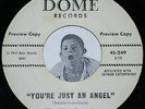 Doo Wop 45 THE FIVE PASTELS You're Just An Angel /Listen Baby Dome CLEAN 7