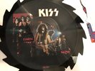 KISS RARE SAW BLADE PICTURE DISC/LP THEN NOW ENGLAND IMPORT ACE FREHLEY ROCK.